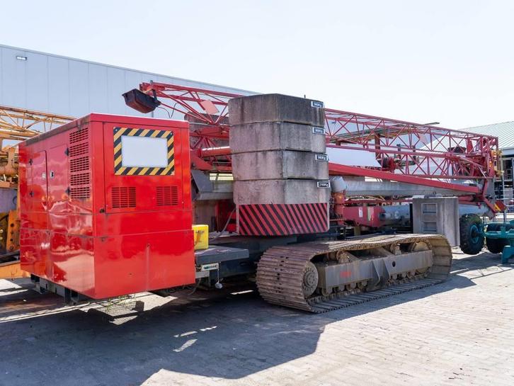 Potain HD 21 A (bj 1993), Zakelijke goederen, Machines en Bouw | Kranen en Graafmachines, Kraan