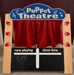 Poppenkast met poppen, Ophalen, Gebruikt, Jongen of Meisje