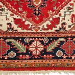 Handgeknoopt Heriz tapijt medall uit India wol 270x350cm, Ophalen, Gebruikt, ., 200 cm of meer