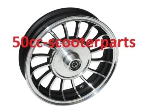 wiel VOOR vx50/ china lx napoli velg zilver / zwart 78464, Motoren, Tuning en Styling, Ophalen of Verzenden