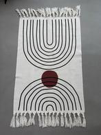 Beige/Zwart Kleed met Detail, 100 tot 150 cm, Beige, Zo goed als nieuw, Rechthoekig