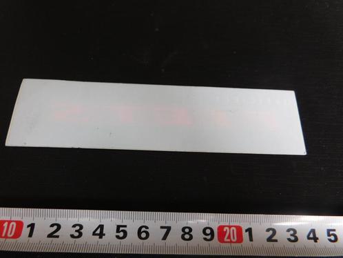 sticker Raamsticker  Officieel  FIETS    *, Verzamelen, Stickers, Zo goed als nieuw, Bedrijf of Vereniging, Ophalen
