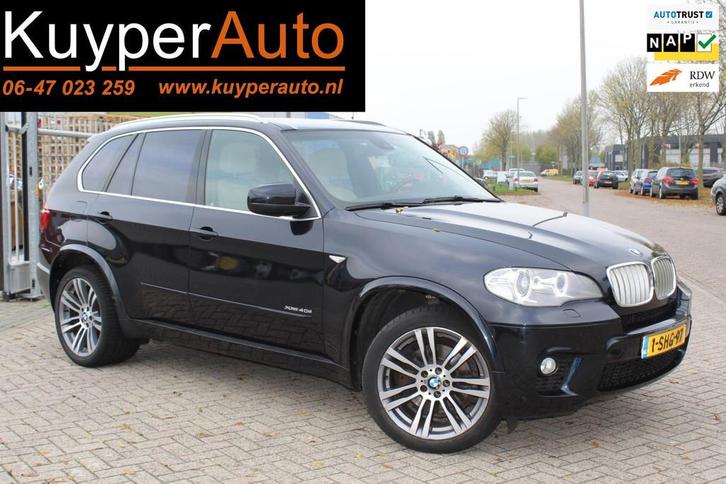 BMW X5 XDrive40d High Executive NAP AUTOMAAT NAVI LEDER 4x4, Auto's, BMW, Bedrijf, Te koop, X5, 4x4, ABS, Adaptive Cruise Control