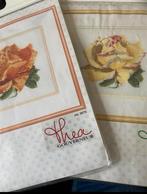 BORDUURPAKKETTEN 2X THEA GOUVERNEUR ROZEN, Verzenden, Zo goed als nieuw, Handborduren, Borduurpakket