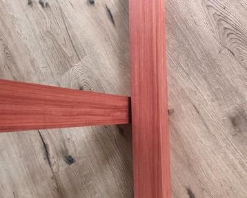 Padouk,  Padoek balken HALVE METER LANG. beschikbaar voor biedingen