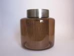vintage B -1264 raak plafonniere plafondlamp rookkleur glas, Huis en Inrichting, Lampen | Plafondlampen, Ophalen of Verzenden