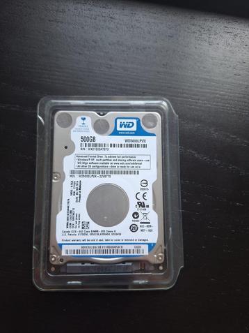 WD Blue 500GB 2.5" HDD - WD5000LPVX beschikbaar voor biedingen