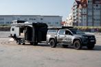 Hunter Offroad Caravan - AXT dealer BeNeLux & France, Caravans en Kamperen, Caravans, Stapelbed, Rondzit, 7 tot 8 meter, Schokbreker