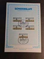 Sonderblatt Berlin, Postzegels en Munten, Postzegels | Europa | Duitsland, Ophalen of Verzenden, BRD, Gestempeld