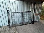Nieuwe dubbele stalen poort, Tuin en Terras, Ophalen of Verzenden