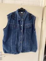 Mouwloos jeans gilet maat 54, Ophalen of Verzenden, Gedragen, Blauw, Broek of Spijkerbroek