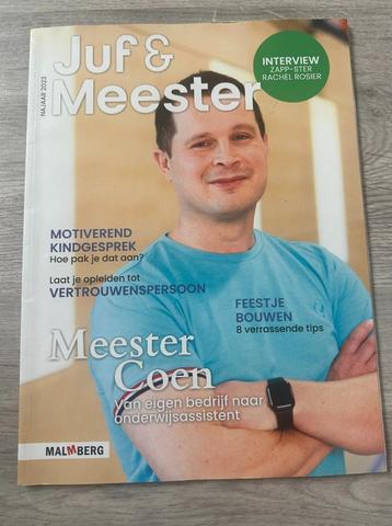 Tijdschrift juf & meester beschikbaar voor biedingen
