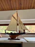 Model Zeilboot Hout, Hobby en Vrije tijd, Modelbouw | Boten en Schepen, Ophalen, Gebruikt