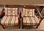 Giorgetti fauteuils jaren 70, Ophalen, Hout, Gebruikt, Twee