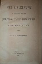 Dr. Ph.J. Hoedemaker - Het zieleleven / theosophie (1899), Boeken, Ophalen of Verzenden, Gelezen, Christendom | Protestants