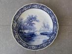 Groot Delfts  blauw wandbord, doorsnede 40 cm., Antiek en Kunst, Ophalen