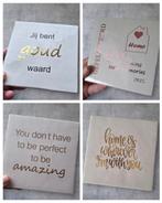 Diverse tekst tegeltjes, 13x13cm, nieuw, Ophalen of Verzenden, Nieuw