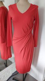 Jurk pencildress Steps 42, Oranje, Maat 42/44 (L), Ophalen of Verzenden, Onder de knie