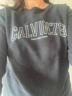 Calvin  Klein zgan zwarte sweater trui witte  letters maat M, Kleding | Dames, Truien en Vesten, Maat 38/40 (M), Zwart, Ophalen of Verzenden