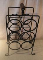 Leuke metalen Wijnrek, 5 tot 15 flessen, Ophalen of Verzenden, Zo goed als nieuw, Metaal