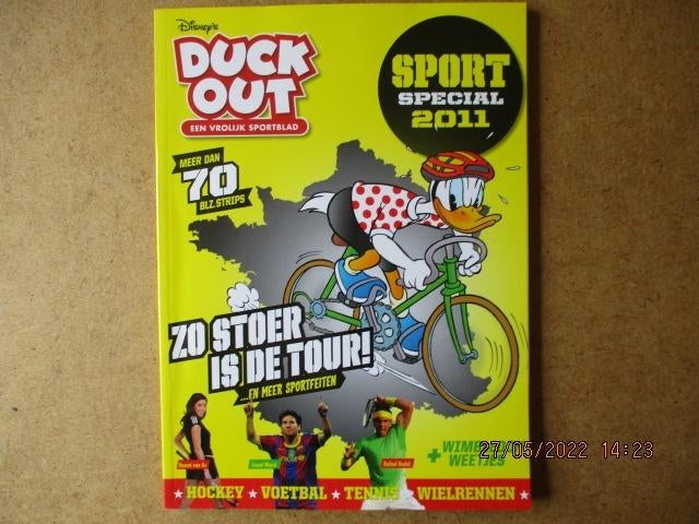 adv6555 duck out sport special 2011, Eén stripboek, Ophalen, Gelezen
