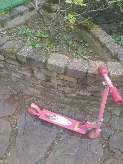 Kinder step roze, Fietsen en Brommers, Steps, Gebruikt, Gewone step, Ophalen of Verzenden