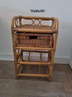 Leuk, net, stevig rotan kastje af te halen, Huis en Inrichting, Kasten | Ladekasten, Ophalen, 1 of 2 laden, 50 tot 100 cm, Zo goed als nieuw