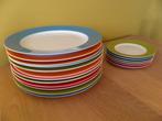 ontbijt en diner borden Bijenkorf collection, Ophalen, Overige materialen, Zo goed als nieuw, Bord(en)