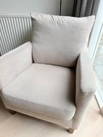 Twee feauteuils, Ophalen, Gebruikt, 75 tot 100 cm, Stof