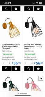 Lucide macaron zwart NIEUW, Huis en Inrichting, Ophalen of Verzenden, Nieuw
