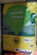 Weber beamix egalisatie 20 kg, Ophalen, Nieuw