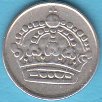 Zweden 10 öre 1953TS Gustaf VI zilver, KM# 823 in munthouder beschikbaar voor biedingen