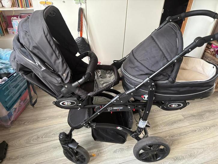Trippy kinderwagen , 3 in 1., Kinderen en Baby's, Tweelingen en Meerlingen, Zo goed als nieuw, Kinderwagen of Buggy, Ophalen of Verzenden