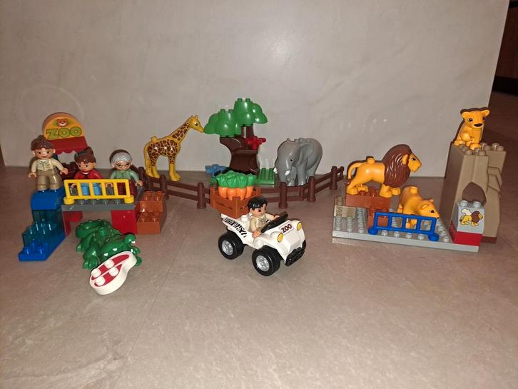 LEGO Duplo Voedertijd in de Zoo 5634, Kinderen en Baby's, Speelgoed | Duplo en Lego, Gebruikt, Duplo, Complete set, Ophalen of Verzenden