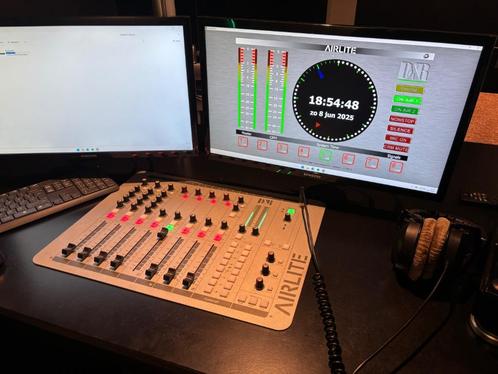 D&R Airlite, Muziek en Instrumenten, Mengpanelen, Zo goed als nieuw, 5 tot 10 kanalen, Microfooningang, Ophalen of Verzenden