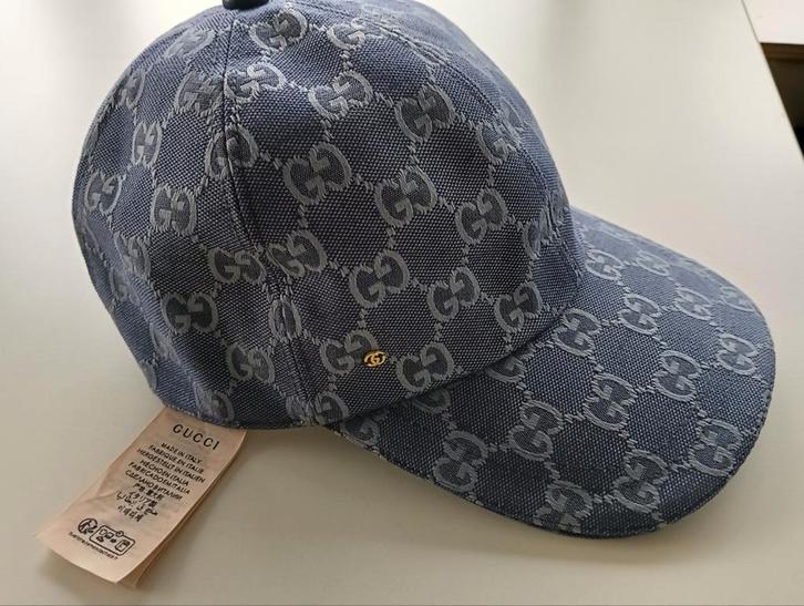 ECHTE GUCCI CAP ALS NIEUW zie foto's en omschrijving, Kleding | Heren, Hoeden en Petten, Zo goed als nieuw, Ophalen of Verzenden