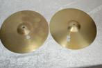 Hihat bekkens 14 inch  <25250526>, Muziek en Instrumenten, Ophalen of Verzenden, Gebruikt, Drums of Percussie