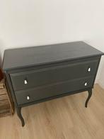 Ikea Edland Donkergrijze Ladekast & Nachtkastje, Ophalen, Overige materialen, Gebruikt, 50 tot 100 cm