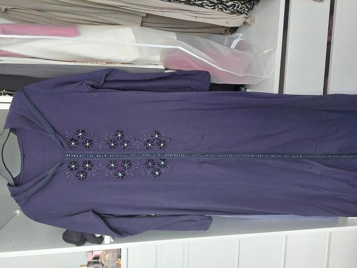 Marokkaanse jurk/ jelabas tekoop, Kleding | Dames, Gelegenheidskleding, Zo goed als nieuw, Overige typen, Maat 38/40 (M), Paars