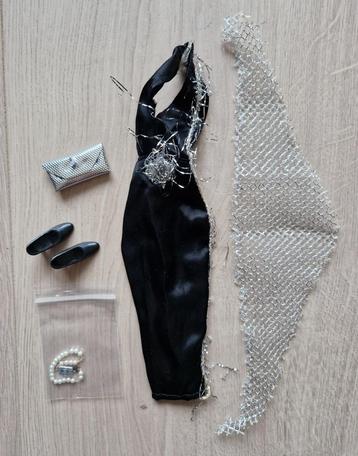 Tk vintage barbie Fleur set Black Evening dress beschikbaar voor biedingen