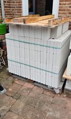 Kalkzandsteen vellingblok 430x200x100mm, Doe-het-zelf en Verbouw, Metselstenen, Ophalen, Nieuw, Kalkzandstenen