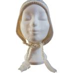 Kinder eskimo muts creme grijs one size, N, N, Jongen of Meisje, Nieuw