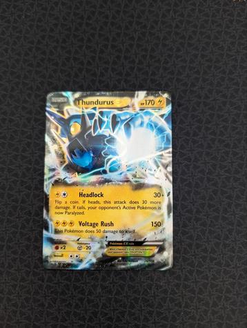 Thundurus EX #26 Pokemon Roaring Skies beschikbaar voor biedingen