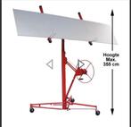 (Gips) platenlift te huur tot 355 cm hoogte max 68 kg, Nieuw, Ophalen of Verzenden