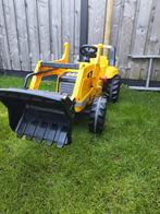Rolly Toys CAT Tractor met Graafarm + Kiepwagen, Ophalen, Zo goed als nieuw, Trapvoertuig