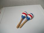 Sambaballen rood-wit-blauw, Ophalen of Verzenden, Gebruikt, Overige typen