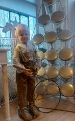 Antiek kinder loophoepel hoepel van ijzer en hout, Ophalen of Verzenden