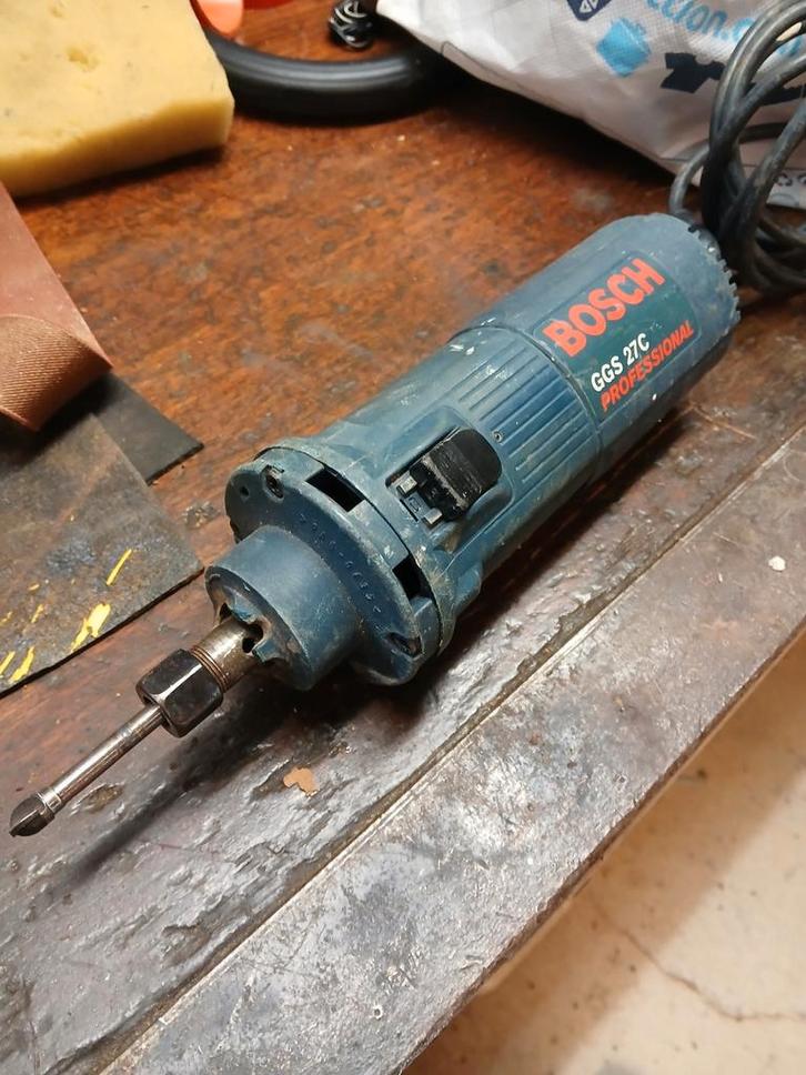 Bosch Rechte Slijper GGS 27C Professional, Doe-het-zelf en Verbouw, Gereedschap | Overige machines, Gebruikt, Ophalen of Verzenden