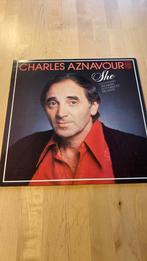 Vinyl lp Charles Aznavour - She, Cd's en Dvd's, Vinyl | Pop, Ophalen of Verzenden