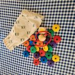 JANBIBEJAN HOUTEN KRALEN RIJGEN, Kinderen en Baby's, Speelgoed | Houten speelgoed, Ophalen of Verzenden, Gebruikt